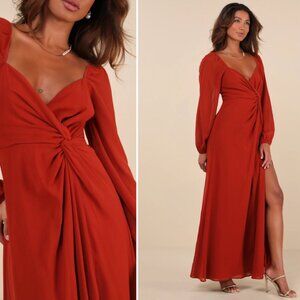 LULU's Elegant Sophisticated Romantic Flowy Bridesmaid Maid of Honor Wedding